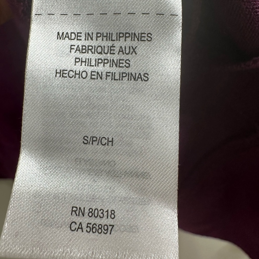 New Lucky Brand Rich Purple Knit Top - Picture 7 of 8